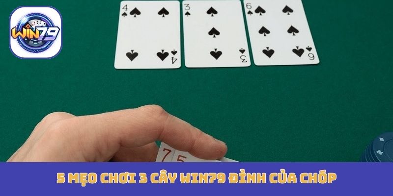 5 mẹo chơi 3 cây Win79 đỉnh của chóp