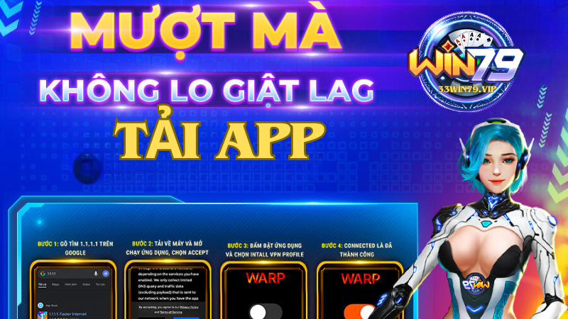 Win79 hỗ trợ tải bản app về thiết bị dễ dàng
